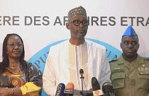توقيع اتفاقية الدفاع المشترك في باماكو بين النيجر ومالي وبوركينافاسو. 2023/09/16
