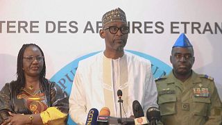 توقيع اتفاقية الدفاع المشترك في باماكو بين النيجر ومالي وبوركينافاسو. 2023/09/16