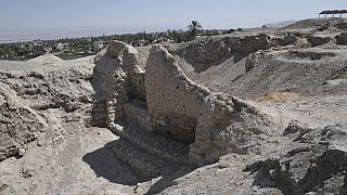 موقع تل السلطان الأثري بالقرب من أريحا، الضفة الغربية، 17 سبتمبر 2023.