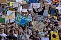 Protestos contra combustiveis fósseis no arranque da Semana do Clima de Nova Iorque