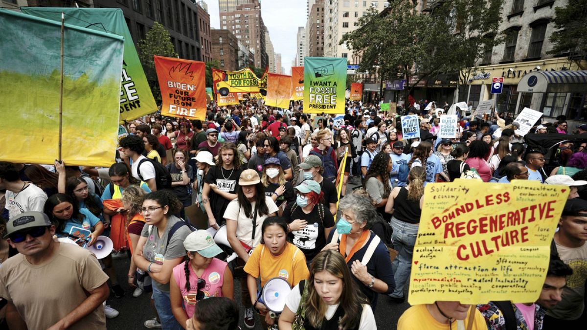 Tausende demonstrieren in New York