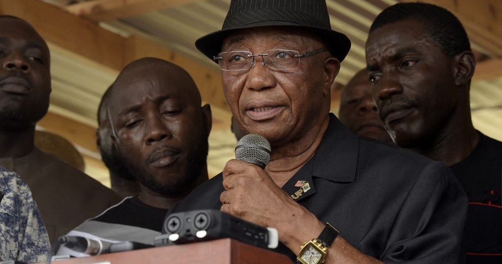 Liberia opposition leader Boakai opens bid to beat President Weah