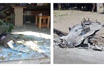 تصاویر منتشرشده از قطعات سقوط کرده در گرگان