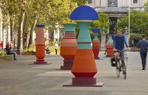 "Spirit of Place" by Simone Brewster takes over The Strand as part of the London Design Festival.