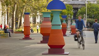 "Spirit of Place" by Simone Brewster takes over The Strand as part of the London Design Festival.