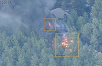 Robotto technology identifies and maps the wildfire in real time. September 2023