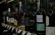 FILE - Alcoholic drinks for sale in Ireland