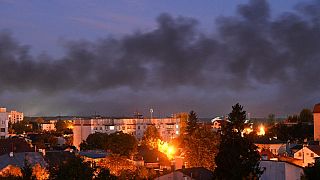 Tűz Lvivben