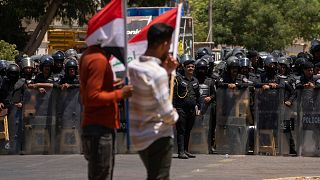Irak'ta Türk Büyükelçiliği önünde protesto gösterisi - Arşiv