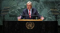 UN chief Antonio Guterres has warned that the world "is becoming unhinged". 