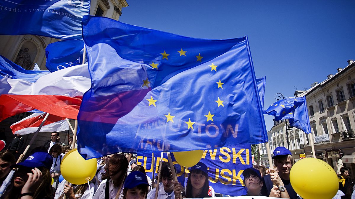 Arşiv: Polonya'nın başkenti Varşova'da Avrupa Günü kutlamaları 