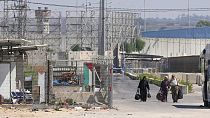 معبر إيريز بين غزة وإسرائيل، في بلدة بيت حانون شمال قطاع غزة، الثلاثاء 19 سبتمبر 2023.