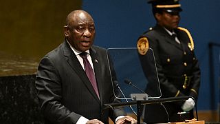 South Africa leader says money spent on war is 'indictment' of world