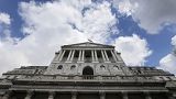View at the Bank of England, at the financial district in London, Thursday, May 11, 2023.