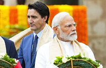 Kanada Başbakanı Justin Trudeau, Hindistan Başbakanı Narendra Modi 