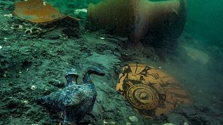 اکتشافات در شهر باستانی زیر آب «تونیس-هرقلیون» در سواحل مصر. 
