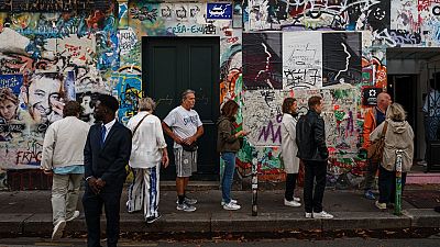 Ouverture de la maison de Serge Gainsbourg, à Paris, le 20 septembre 2023.