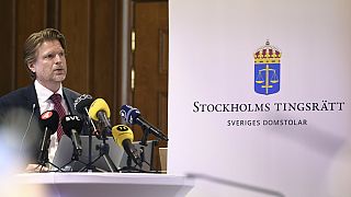  Yargıç Mans Wigen, Yahya Güngör'ün Stockholm Bölge Mahkemesi'nde 6 Temmuz 2023 Perşembe günü görülen duruşmasının ardından düzenlenen basın toplantısında konuştu.