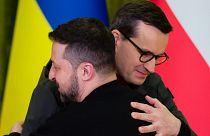 A két vezető a NATO vilniusi csúcsértekezletén