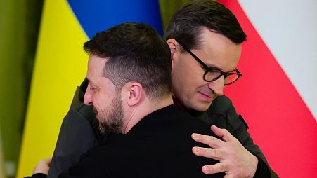 A két vezető a NATO vilniusi csúcsértekezletén