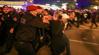 درگیری مخالفان نیکول پاشینیان با پلیس ارمنستان در ایروان