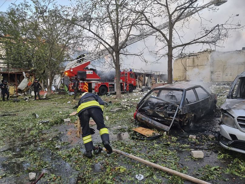 AP/Ukrainian Emergency Service via AP