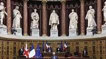 III. Károly a francia szenátusban mondott beszédet