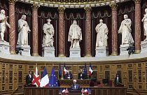 Re Carlo III al Senato francese