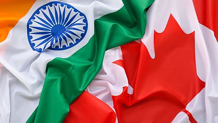 پرچم‌های هند و کانادا