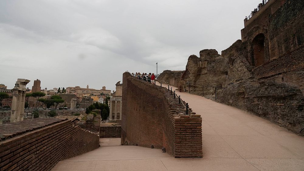 Rome’s ancient ‘power palace’ reopens to tourists after half a century