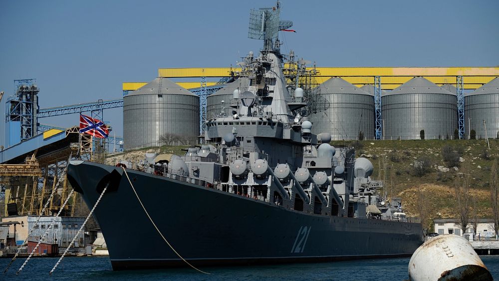 Ukraine bombards Russian navy HQ in occupied Crimea city of Sevastopol thumbnail