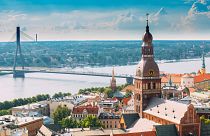 Catedral de Riga em Riga, Letónia