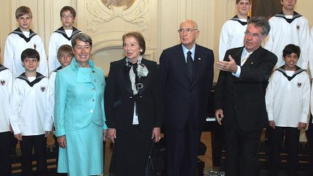 L'ancien président de la République italienne, Giorgio Napolitano
