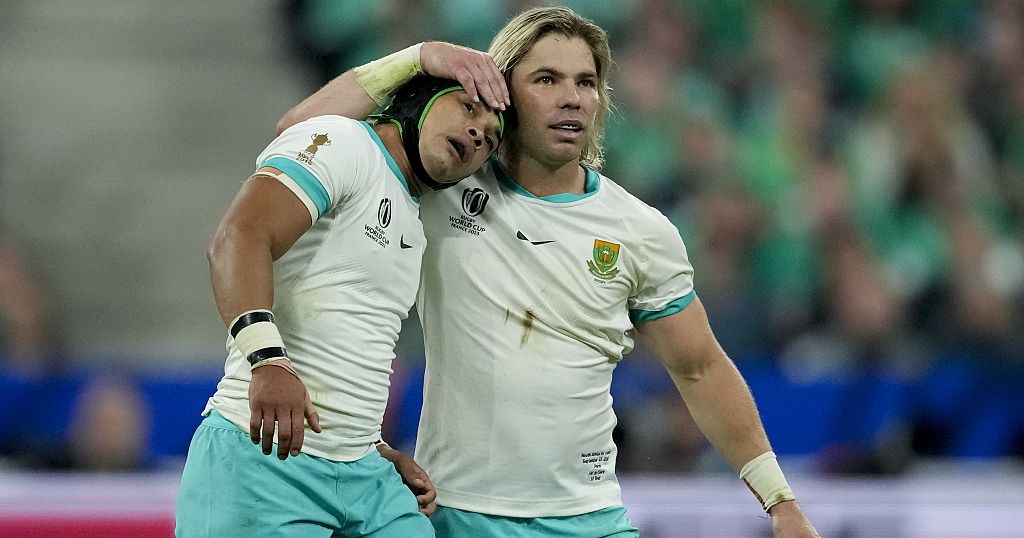 Ireland edges South Africa in Rugby World Cup clash of titans