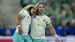 Ireland edges South Africa in Rugby World Cup clash of titans