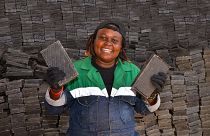 Nzambi Matee Istablished a company that recycles plastic waste into alternative building blocks