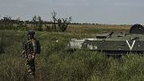القوات الأوكرانية على جبهات القتال