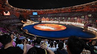 افتتاح الألعاب الآسيوية في الصين