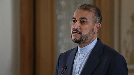 وزير الخارجية الإيراني حسين أمير عبد اللهيان في طهران إيران