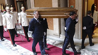 تشييع الرئيس الإيطالي السابق