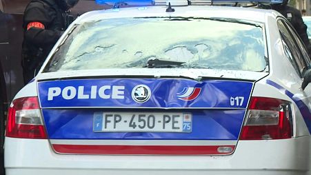 آسیب به خودروی پلیس در تظاهرات روز گذشته پاریس