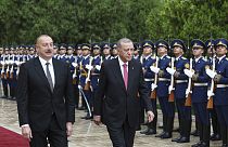 Cumhurbaşkanı Recep Tayyip Erdoğan, Azerbaycan Cumhurbaşkanı İlham Aliyev 