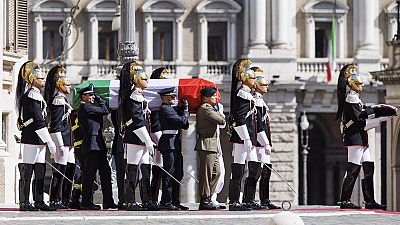 Funeral del expresidente de Italia, Giorgio Napolitano