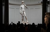 Το άγαλμα του Δαβίδ του Μιχαήλ Άγγελου στη Φλωρεντία