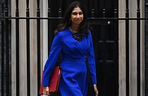 Britain's Home Secretary Suella Braverman