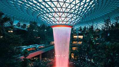 Paper out, biometrics in: Singapore’s Changi Airport is going passport-free next year.