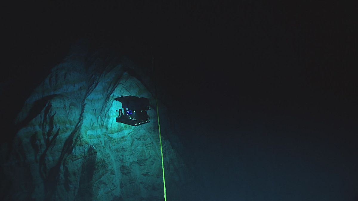 ROV Deep Discoverer in 6.000 Metern Tiefe im Marianengraben (Archivbild)