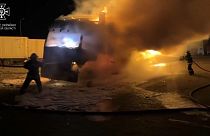 Tűzoltók küzdenek a lángokkal Odesza régióban 