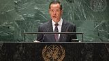 مندوب كوريا الشمالية لدى الأمم المتحدة كيم سونغ في خطاب أمام الجمعية العامة بتاريخ 26.09.23