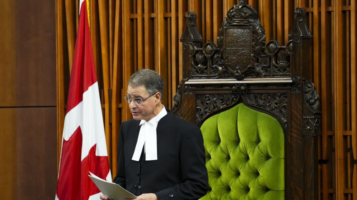 The Speaker of the House of Commons Anthony Rota in the House of Commons on Parliament Hill in Ottawa on Friday, Sept. 22, 2023